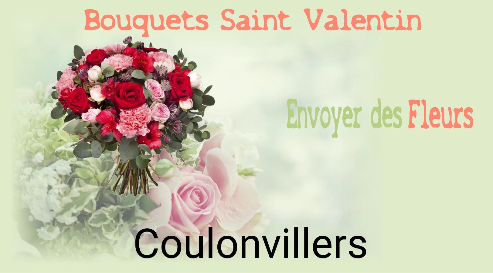 Roses de Saint-Valentin livrées à Coulonvillers